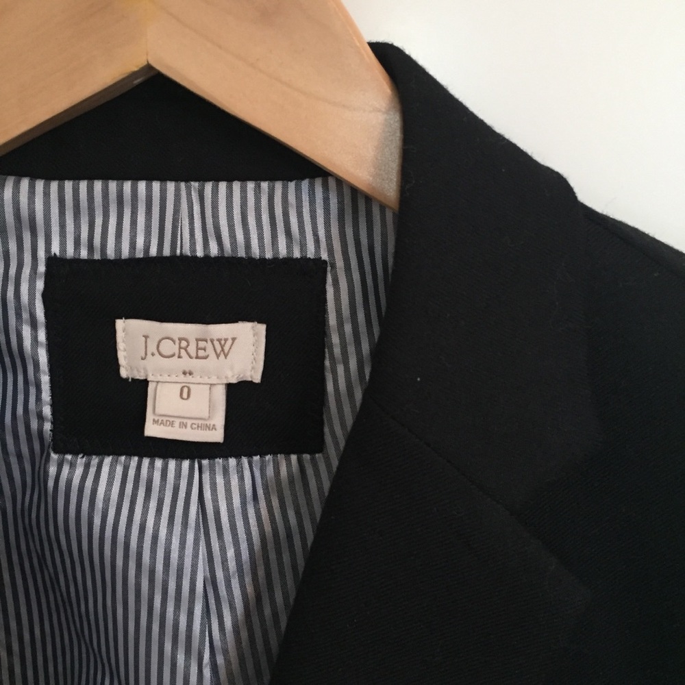 Black J. Crew Blazer NWOT